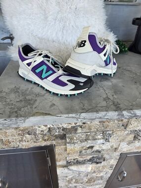 New Balance Purple & Teal Trail Sneakers